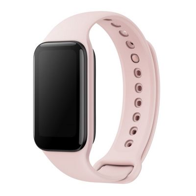 XIAOMI Smart Band 8 Active (ตัวเรือนสีดำ, สายสี Pink) รุ่น BHR7420GL